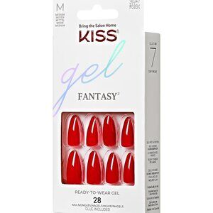 Kiss Gel Fantasy Sculpted Nails Medium Length - Centuries